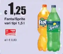 Sì con te Fanta/Sprite offerta