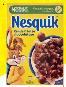 Sì con te Cereali Nesquik classici/waves offerta