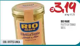 Carico Cash & Carry RIO MARE filetti di tonno offerta