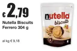 Sì con te Nutella Biscuits Ferrero offerta