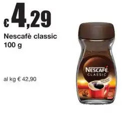 Sì con te Nescafè classic offerta
