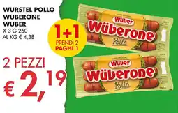 Coal Wurstel pollo wuberone WUBER offerta