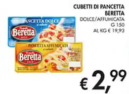 Coal Cubetti di pancetta BERETTA offerta
