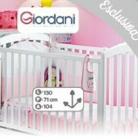 Bimbo Store Lettino alice bianco offerta