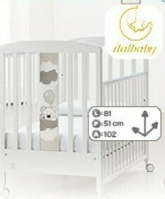 Bimbo Store Lettino baby dream bianco offerta
