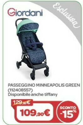 Passeggino minneapolis green