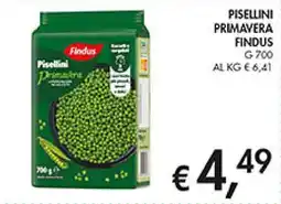Coal Pisellini primavera FINDUS offerta