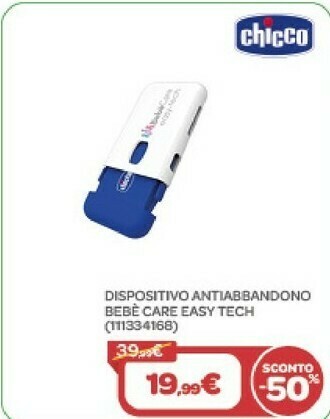 Bimbo Store Dispositivo antiabbandono bebè care easy tech offerta