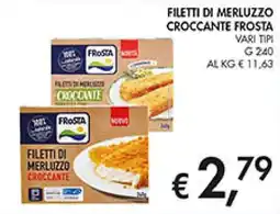 Coal Filetti di merluzzo croccante FROSTA offerta