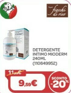 Bimbo Store Detergente intimo mioderm 240ml offerta