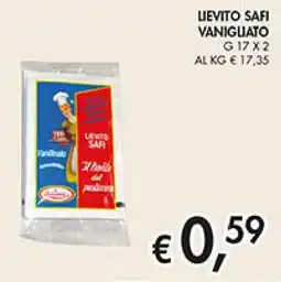 Coal Lievito safi vanigliato offerta