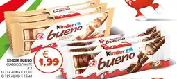 Coal Kinder bueno classico/white offerta