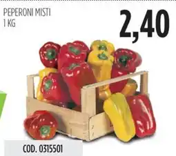 Carico Cash & Carry Peperoni misti offerta