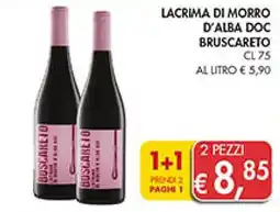 Coal Lacrima di morro d'alba doc bruscareto offerta
