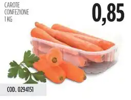 Carico Cash & Carry Carote confezione offerta