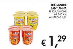 Coal The santhè sant'anna pesca/limone offerta