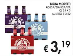 Coal Birra MORETTI offerta