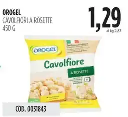 Carico Cash & Carry OROGEL cavolfiori a rosette offerta