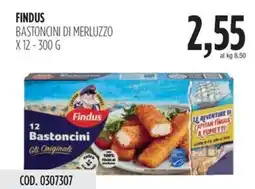 Carico Cash & Carry FINDUS Bastoncini di merluzzo offerta