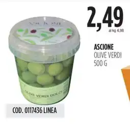 Carico Cash & Carry ASCIONE Olive verdi offerta