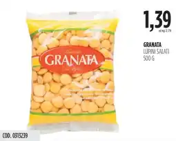Carico Cash & Carry GRANATA lupini salati offerta
