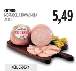 Carico Cash & Carry CITTERIO Mortadella romagnola al kg offerta