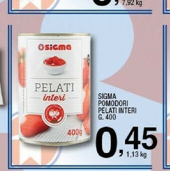 Sigma Pomodori pelati offerta