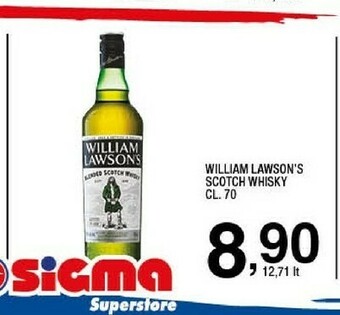Sigma whisky offerta