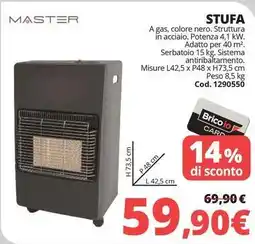 Brico Io MASTER Stufa offerta