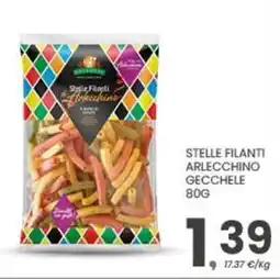 Eurospar Stelle filanti arlecchino gecchele offerta