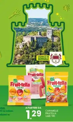 Eurospar Caramelle fruitella offerta