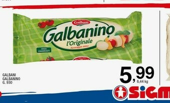 Sigma Galbanino offerta