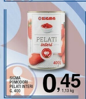 Sigma Pomodori pelati offerta