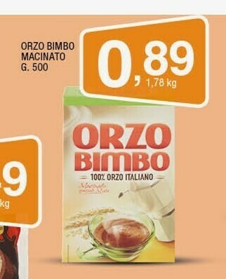 Sigma Orzo offerta