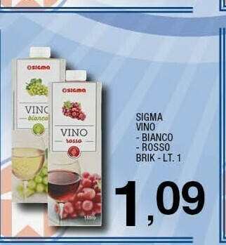 Sigma Vino offerta