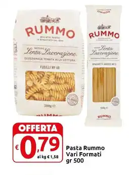 Carrefour Express Pasta Rummo offerta