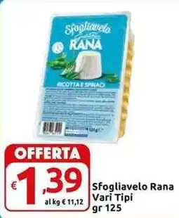 Carrefour Express Sfogliavelo Rana offerta