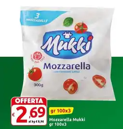 Carrefour Express Mozzarella Mukki offerta