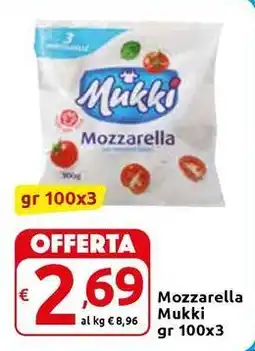 Carrefour Express Mozzarella Mukki offerta