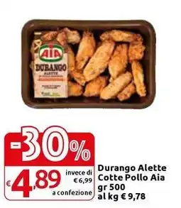 Carrefour Express Durango Alette Cotte Pollo Aia offerta