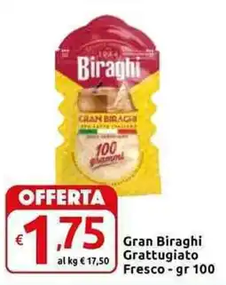 Carrefour Express Gran Biraghi Grattugiato Fresco offerta
