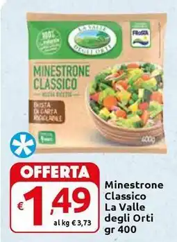 Carrefour Express Minestrone Classico La Valle degli Orti offerta