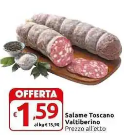 Carrefour Express Salame Toscano Valtiberino offerta