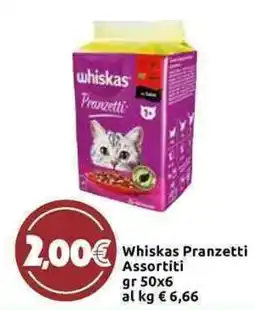 Carrefour Express Whiskas Pranzetti offerta