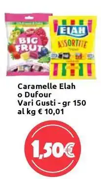 Carrefour Express Caramelle Elah o Dufour offerta