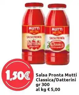 Carrefour Express Salsa Pronta Mutti Classica/Datterini offerta