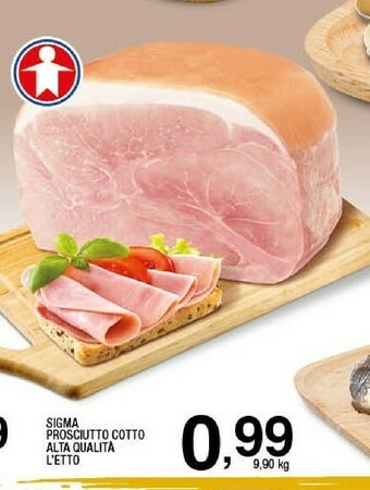 Sigma Prosciutto cotto offerta