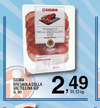 Sigma Bresaola offerta