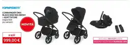 Prenatal FOPPAPEDRETTI commander onix black disk rek ebony + adattatore offerta