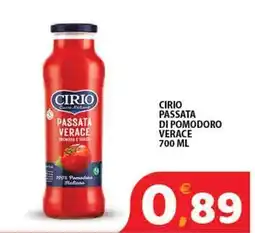 Premium Supermercati Cirio passata di pomodoro verace offerta